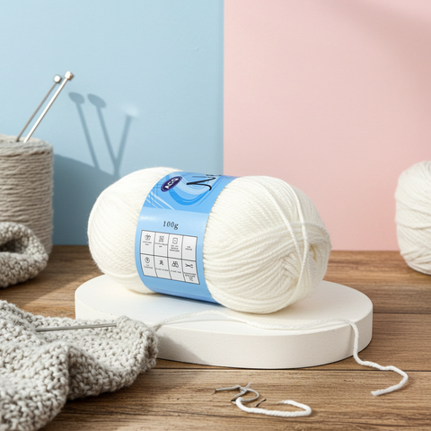 Acrylic Knitting Yarn 100g #002