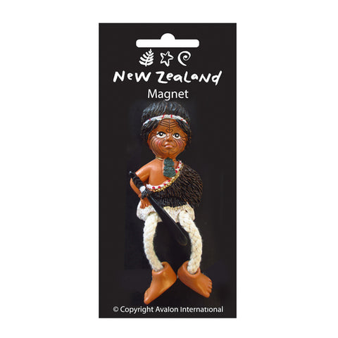 Magnet NZ Maori Boy Moving Legs