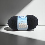 Acrylic Knitting Yarn 100g - Black 623