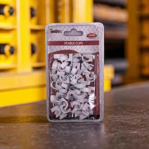 CABLE CLIPS 10MM 60PC