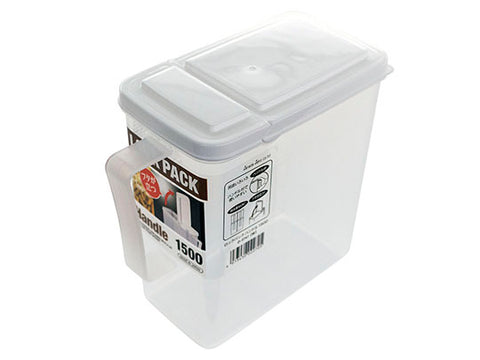 Plastic Lock Pack Handle Container 1500ml
