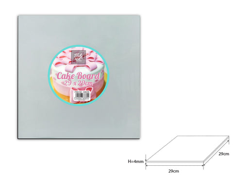 CAKE BOARD SQUARE 29X29CM