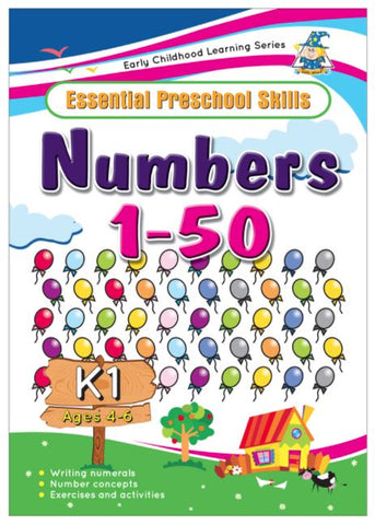 Greenhill Activity 4-6 yr Numbers 1-50