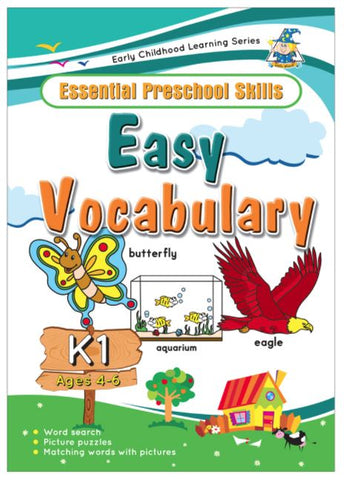Greenhill Activity 4-6 yr Easy Vocabulary