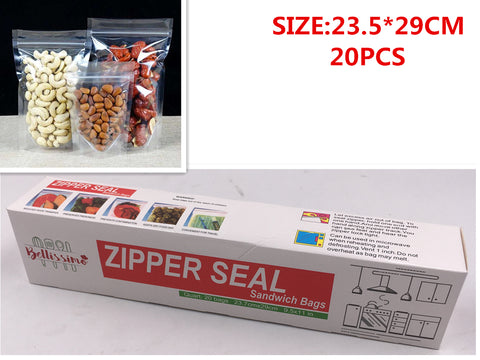 ZIPPER SEAL BAGS 20PC
