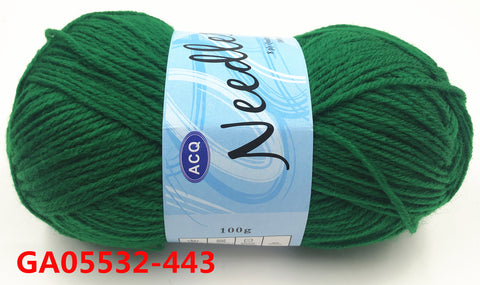 Yarn Acrylic 100g Green 5532-443