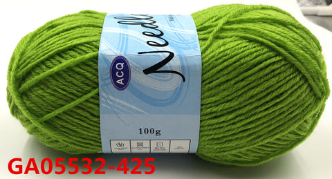 Yarn Acrylic 100g Green 5532-425
