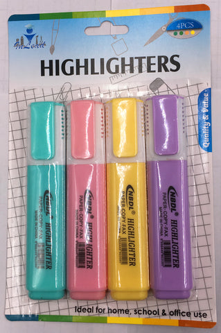 Highlighters 4pc