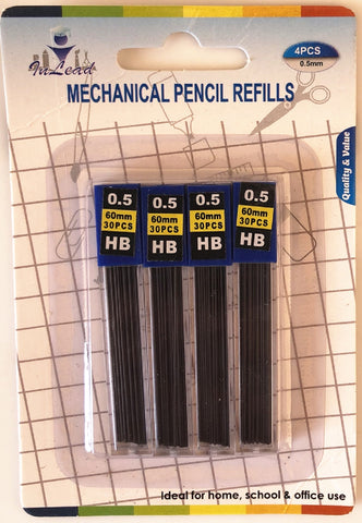 Mechanical Pencil Refill 0.5mm 4pk