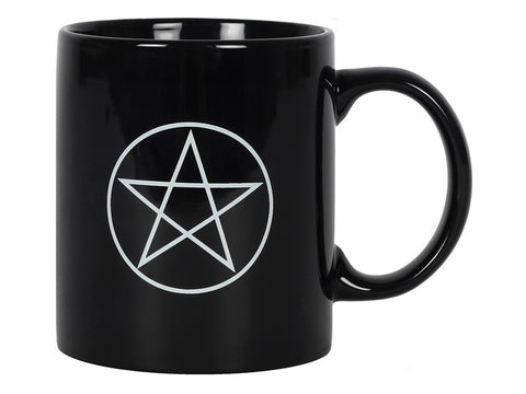 Black Pentagram Mug
