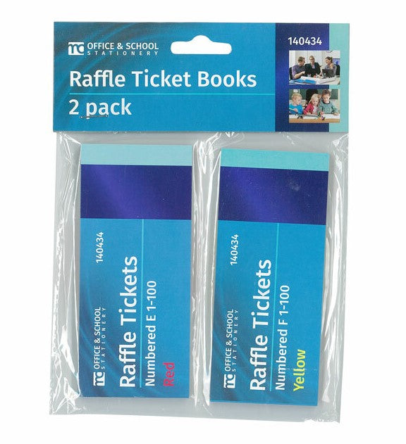 RAFFLE BOOK 2PK – Dollar Outlet