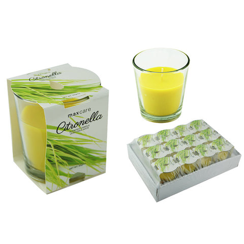SCENTED CANDLE IN TUMBLER CITRONELLA