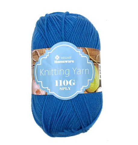 KNITTING YARN 100G INDIGO BLUE - 36