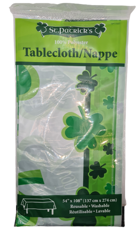 St Patrick's Printed Tablecloth