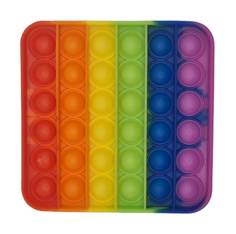 Pop Fidget Square Multi Colour