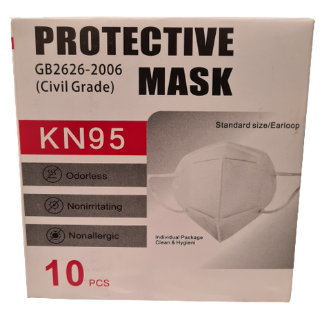 KN95 Face Mask -White 10pc