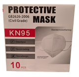 KN95 Face Mask -Black 10pc