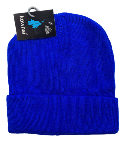 Beanie Acrylic Blue