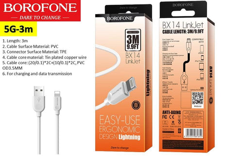 Lightning USB Cable for Iphone 3m