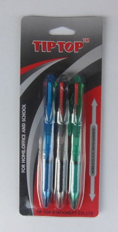 MULTI-COLOUR PEN 3PC