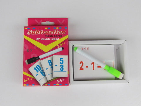 FLASH CARDS - SUBTRACTION