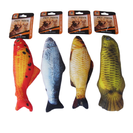Pet Soft Toy Fish 18cm
