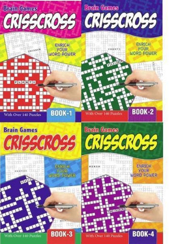 A5 Crisscross Puzzle 4T Book