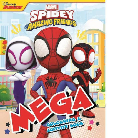 Spidey and his Amazing Friends Mega Colouring
