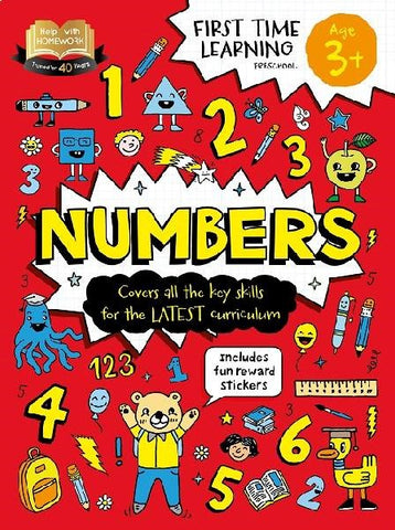 First Time Learning Numbers 3+