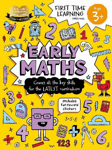 First Time Learning Early Maths 3+