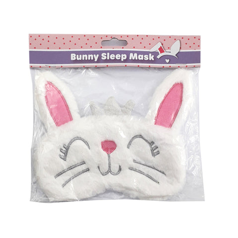 Bunny Sleep Mask w/Crown