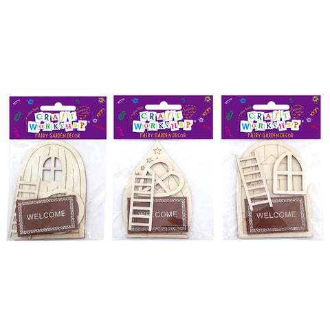 Craft Fairy Garden Decor Set 3asst