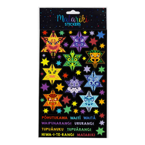 Matariki Cluster Stickers 170x275mm
