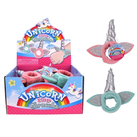 Slap Band Plush Unicorn Horn
