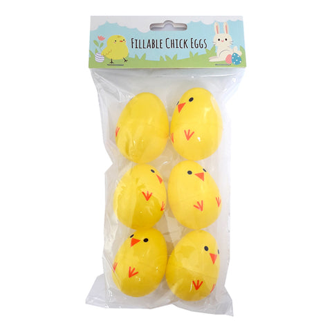 Eggs Fillable Chicks 6pcs