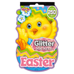 Sticker Pad Glitter Chick 250pc