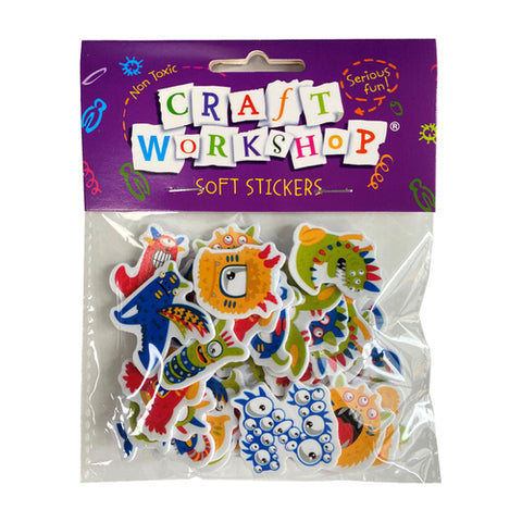 Craft Soft Sticker Alphabet Monster