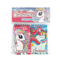 SCENTICORNS Notepads 20sheets 3pc