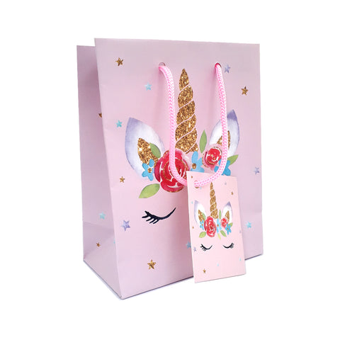 Gift Bag Unicorn 11.4x14x6.4cm
