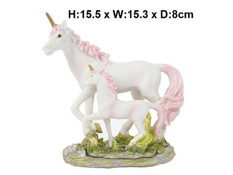 Unicorn Ornament with Foal