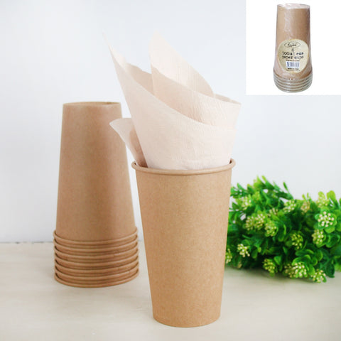 Kraft Paper Cups 500ml