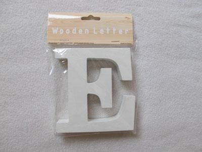 Wooden Letters 12CM E