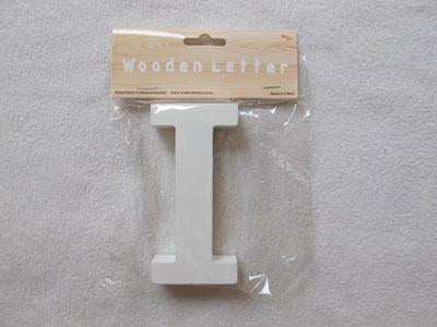 Wooden Letters 12CM I