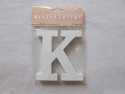 Wooden Letters 12CM K