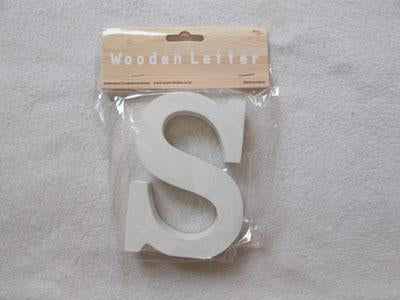 Wooden Letters 12CM S