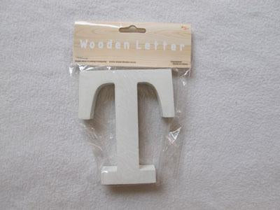 Wooden Letters 12CM T