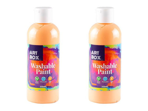 Washable Paint 200ml Peach