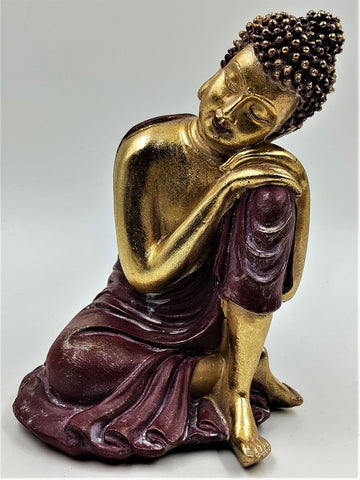 Gold Meditating Buddha Statue FA84