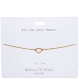'Follow Your Heart' Luxe Freedom Bracelet