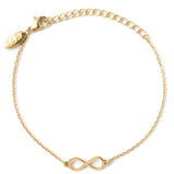 ‘We are Infinite’ Gold-Plated Eternity Bracelet